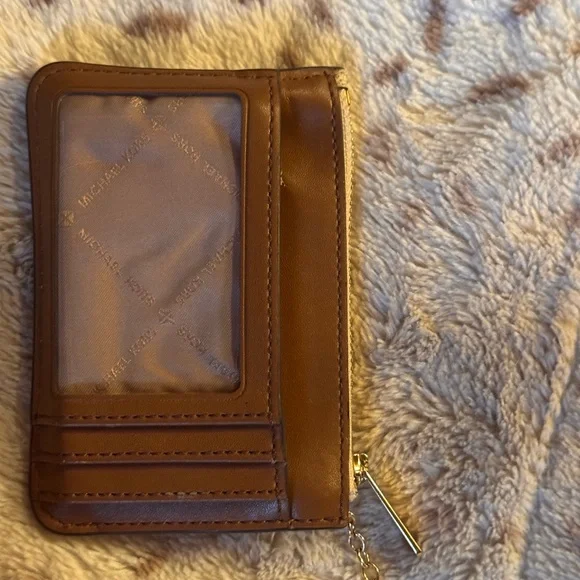 Michael Kors Silver Monogram Keychain Wallet - Picture 2 of 6